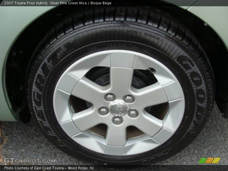 Silver Pine Green Mica / Bisque Beige 2007 Toyota Prius Hybrid