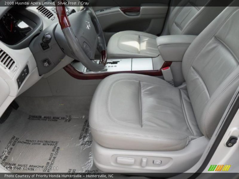 Silver Frost / Gray 2008 Hyundai Azera Limited