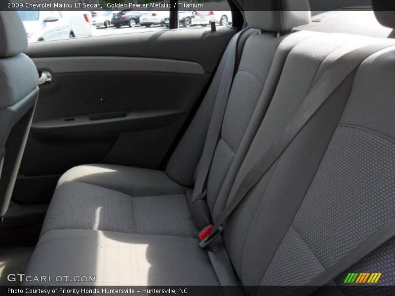 Golden Pewter Metallic / Titanium 2009 Chevrolet Malibu LT Sedan