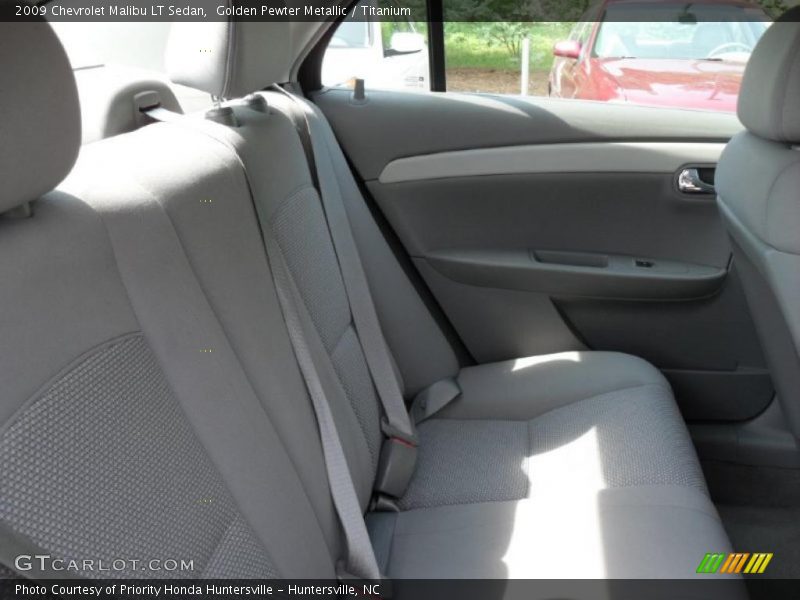 Golden Pewter Metallic / Titanium 2009 Chevrolet Malibu LT Sedan