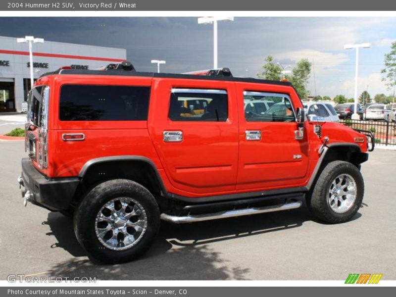 Victory Red / Wheat 2004 Hummer H2 SUV