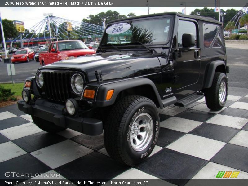 Black / Dark Slate Gray 2006 Jeep Wrangler Unlimited 4x4