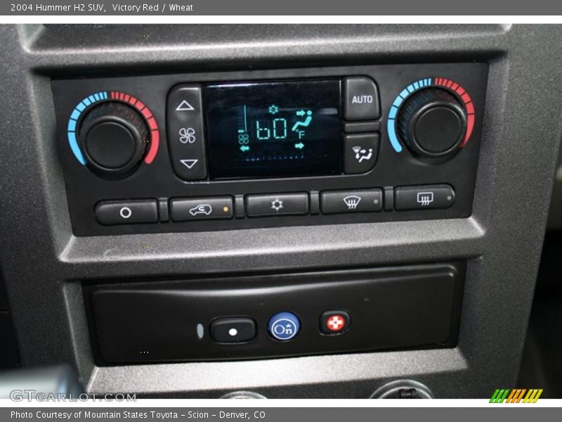 Victory Red / Wheat 2004 Hummer H2 SUV