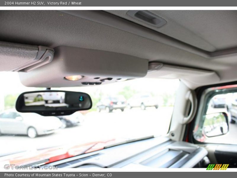 Victory Red / Wheat 2004 Hummer H2 SUV