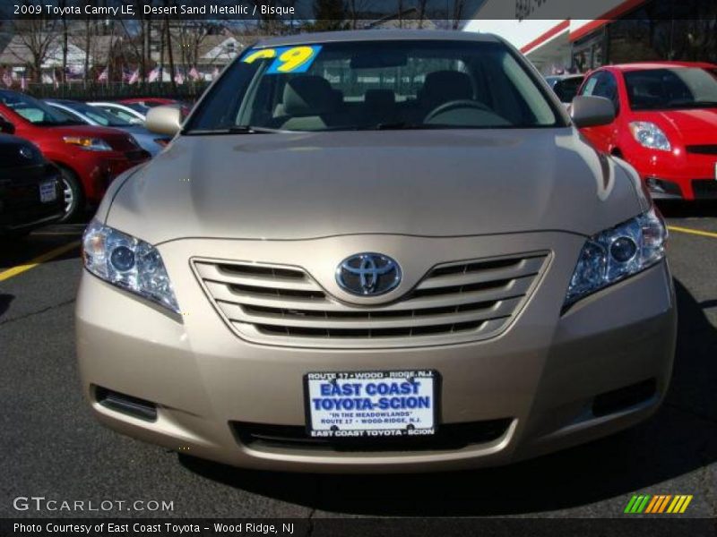 Desert Sand Metallic / Bisque 2009 Toyota Camry LE