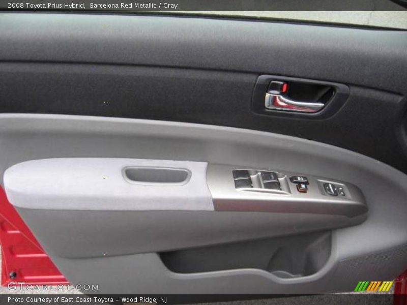Barcelona Red Metallic / Gray 2008 Toyota Prius Hybrid