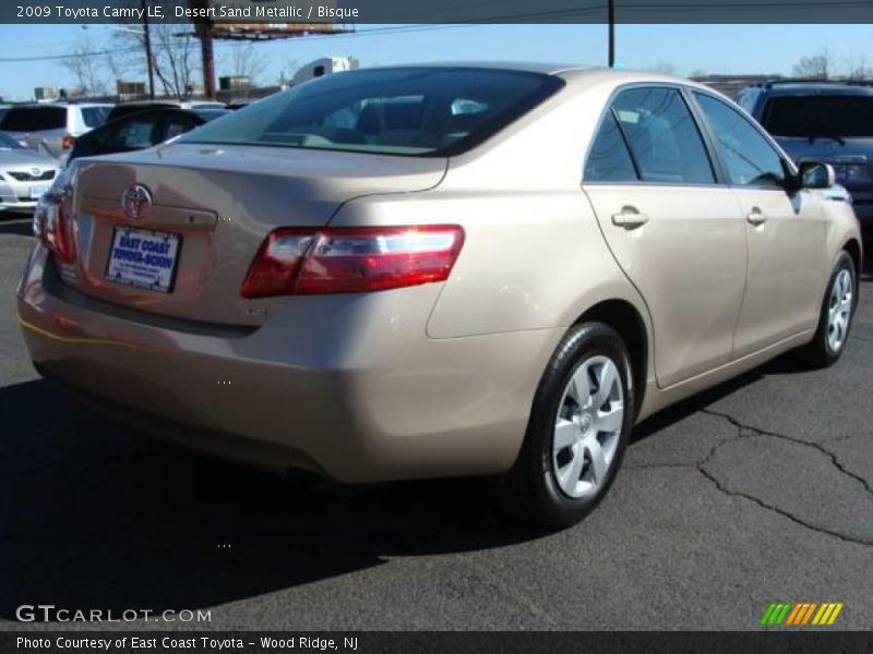 Desert Sand Metallic / Bisque 2009 Toyota Camry LE