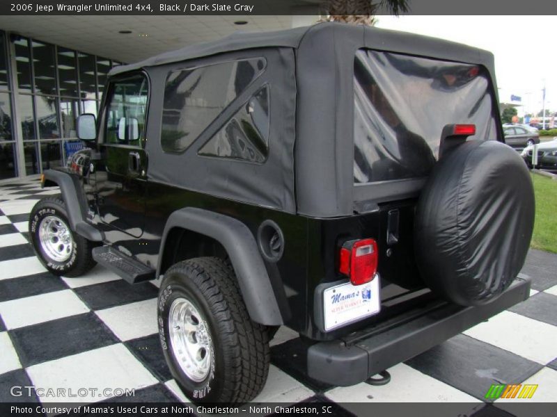 Black / Dark Slate Gray 2006 Jeep Wrangler Unlimited 4x4