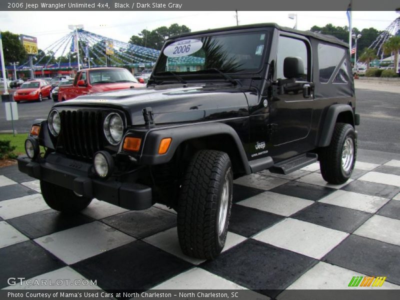 Black / Dark Slate Gray 2006 Jeep Wrangler Unlimited 4x4