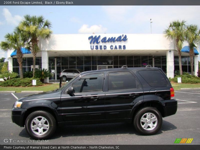 Black / Ebony Black 2006 Ford Escape Limited