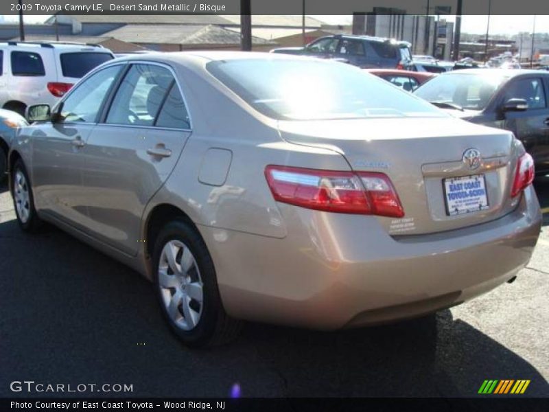 Desert Sand Metallic / Bisque 2009 Toyota Camry LE