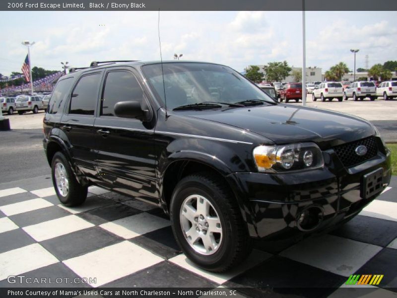 Black / Ebony Black 2006 Ford Escape Limited