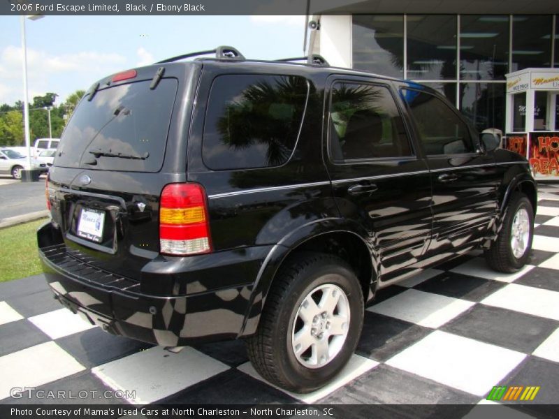 Black / Ebony Black 2006 Ford Escape Limited