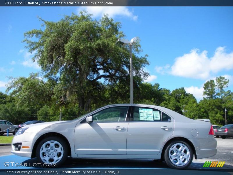 Smokestone Metallic / Medium Light Stone 2010 Ford Fusion SE