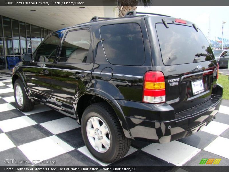 Black / Ebony Black 2006 Ford Escape Limited