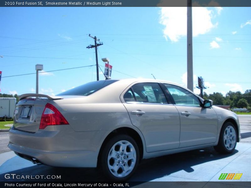 Smokestone Metallic / Medium Light Stone 2010 Ford Fusion SE