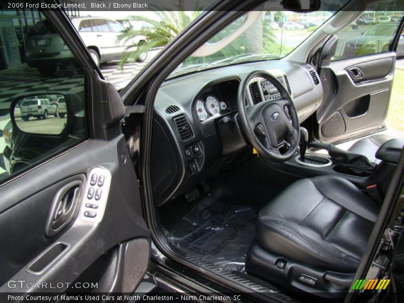 Black / Ebony Black 2006 Ford Escape Limited
