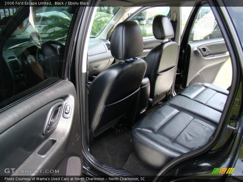 Black / Ebony Black 2006 Ford Escape Limited
