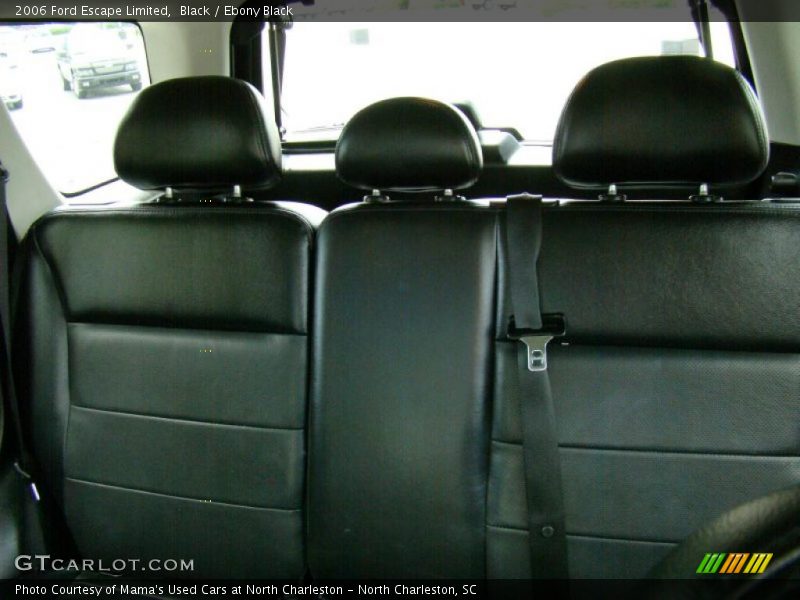 Black / Ebony Black 2006 Ford Escape Limited