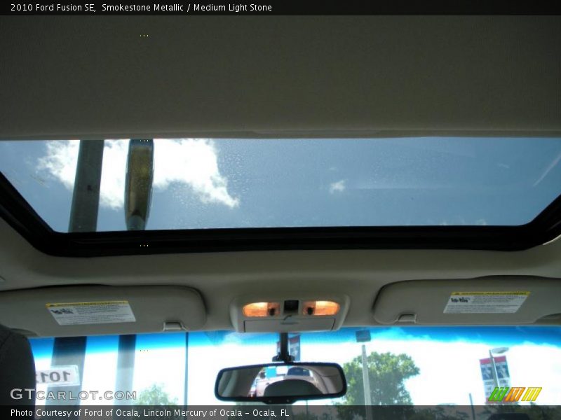 Smokestone Metallic / Medium Light Stone 2010 Ford Fusion SE