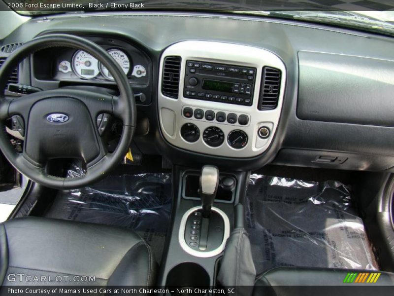 Black / Ebony Black 2006 Ford Escape Limited