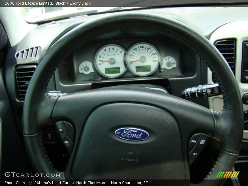Black / Ebony Black 2006 Ford Escape Limited