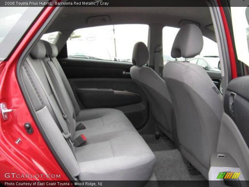 Barcelona Red Metallic / Gray 2008 Toyota Prius Hybrid