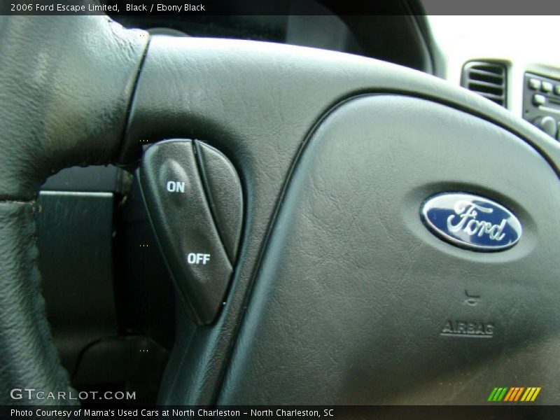 Black / Ebony Black 2006 Ford Escape Limited