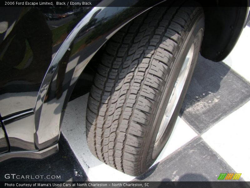 Black / Ebony Black 2006 Ford Escape Limited