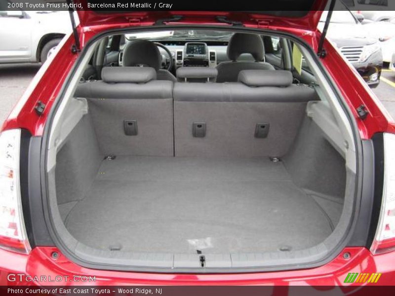 Barcelona Red Metallic / Gray 2008 Toyota Prius Hybrid