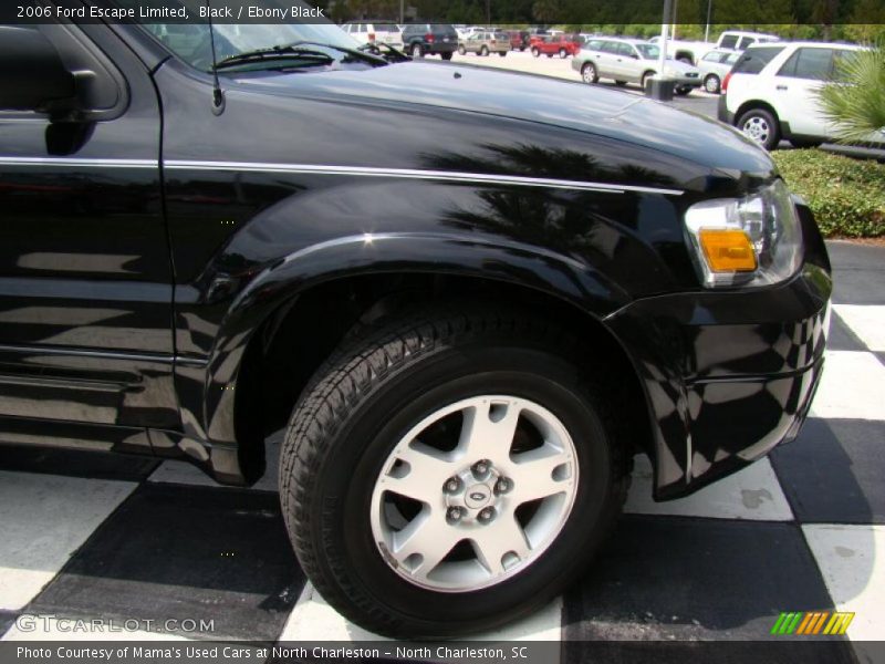 Black / Ebony Black 2006 Ford Escape Limited