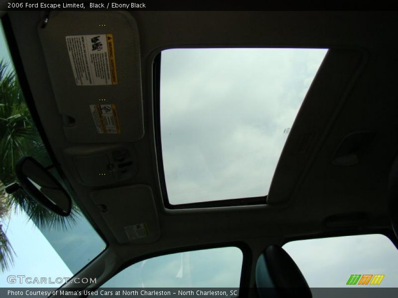 Black / Ebony Black 2006 Ford Escape Limited