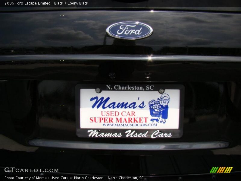 Black / Ebony Black 2006 Ford Escape Limited