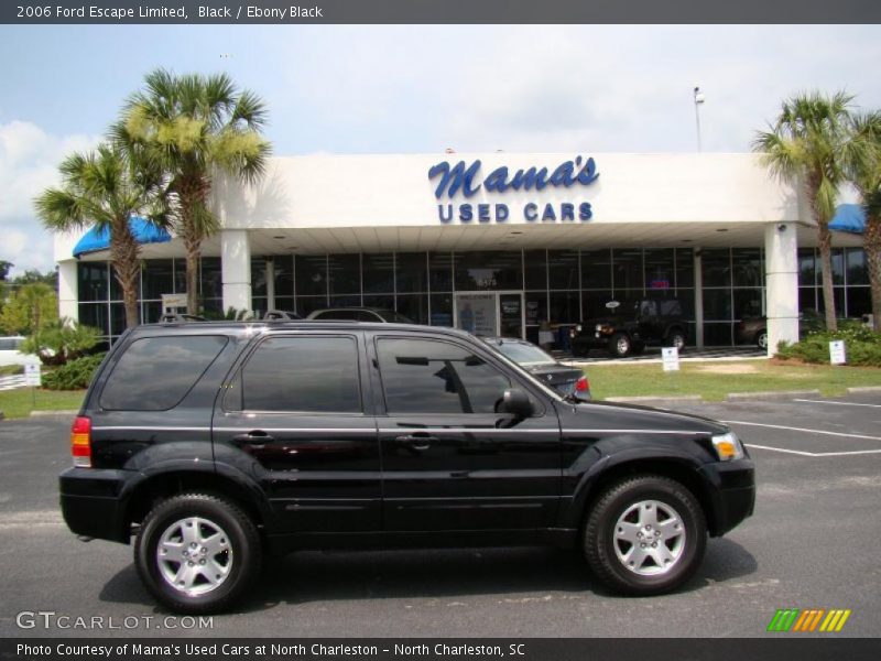Black / Ebony Black 2006 Ford Escape Limited