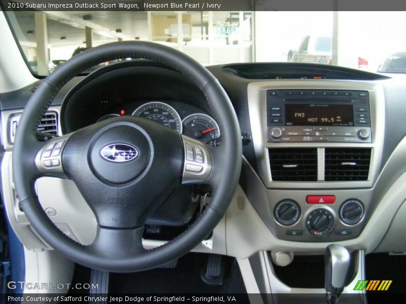 Newport Blue Pearl / Ivory 2010 Subaru Impreza Outback Sport Wagon