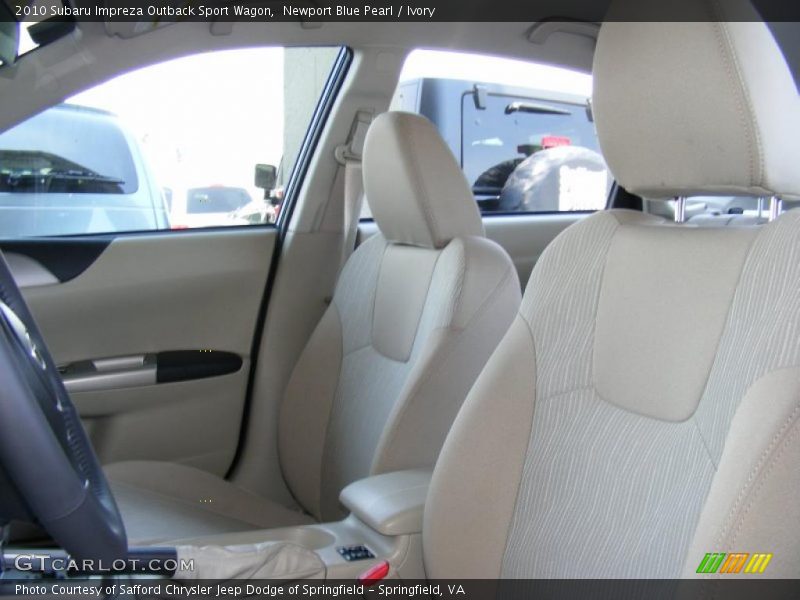 Newport Blue Pearl / Ivory 2010 Subaru Impreza Outback Sport Wagon