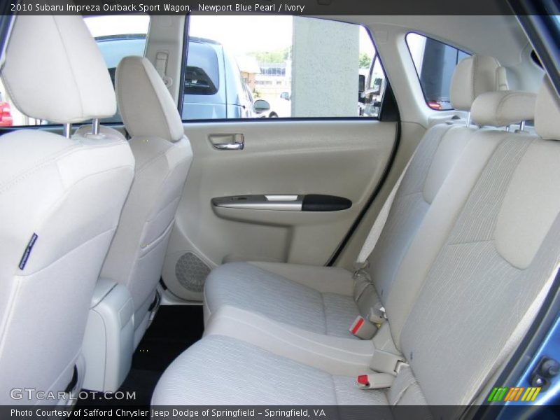 Newport Blue Pearl / Ivory 2010 Subaru Impreza Outback Sport Wagon