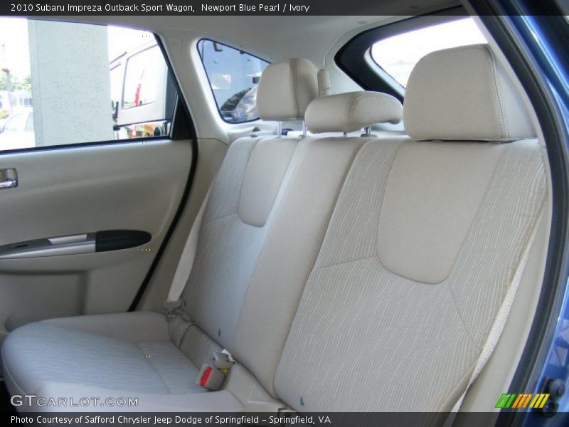 Newport Blue Pearl / Ivory 2010 Subaru Impreza Outback Sport Wagon