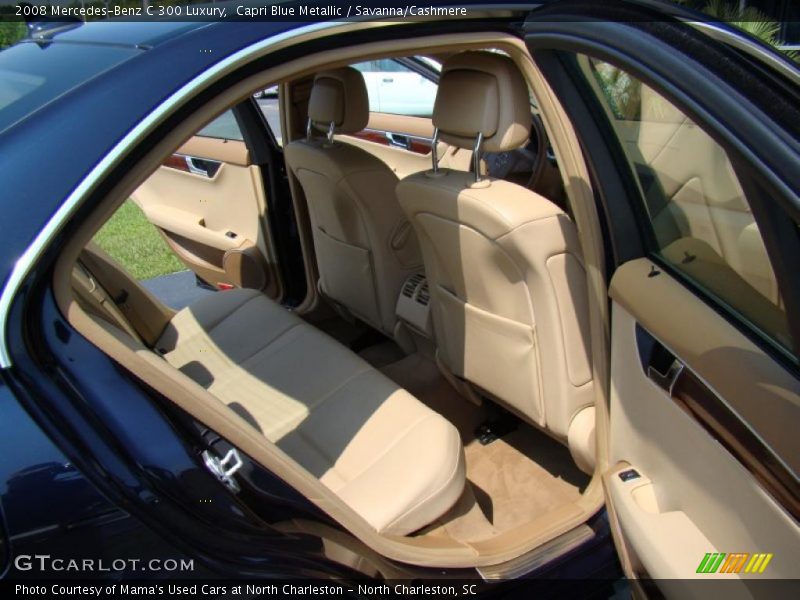 Capri Blue Metallic / Savanna/Cashmere 2008 Mercedes-Benz C 300 Luxury