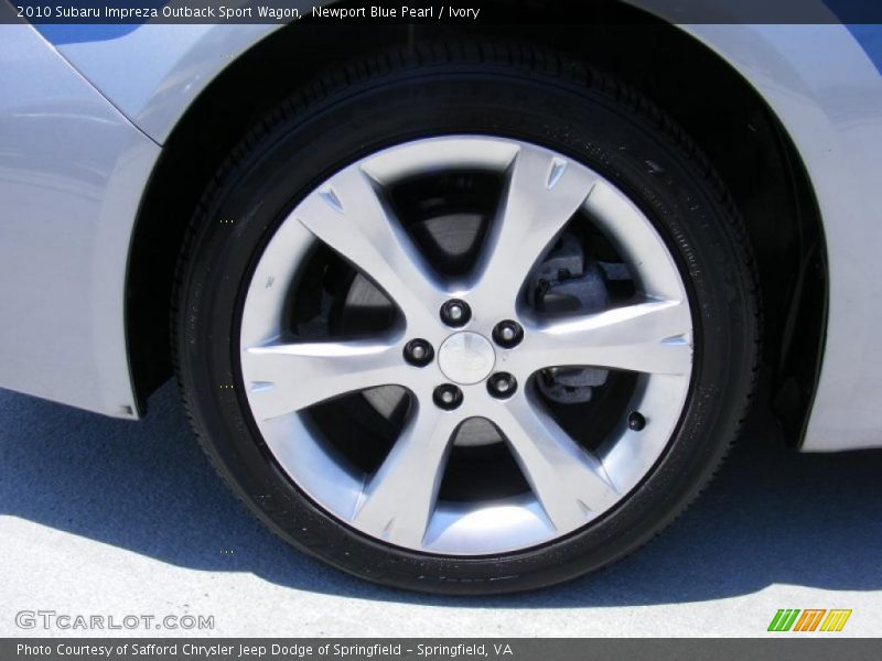 Newport Blue Pearl / Ivory 2010 Subaru Impreza Outback Sport Wagon