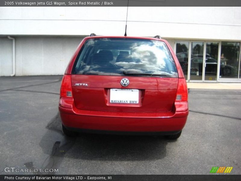 Spice Red Metallic / Black 2005 Volkswagen Jetta GLS Wagon