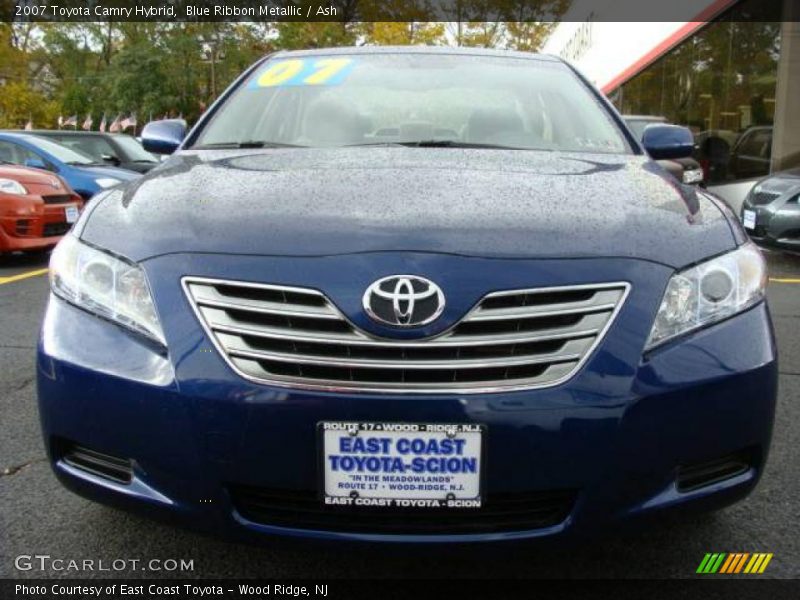 Blue Ribbon Metallic / Ash 2007 Toyota Camry Hybrid