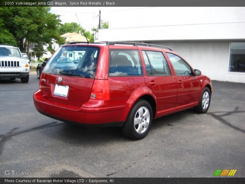 Spice Red Metallic / Black 2005 Volkswagen Jetta GLS Wagon