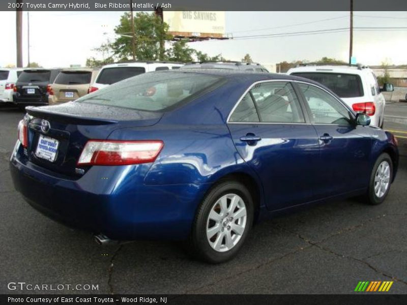 Blue Ribbon Metallic / Ash 2007 Toyota Camry Hybrid