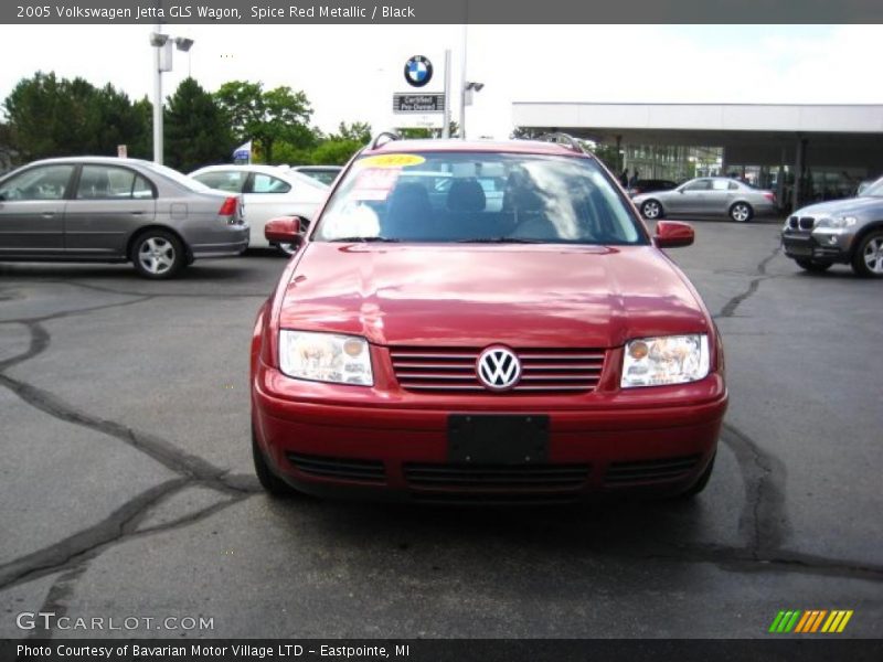 Spice Red Metallic / Black 2005 Volkswagen Jetta GLS Wagon