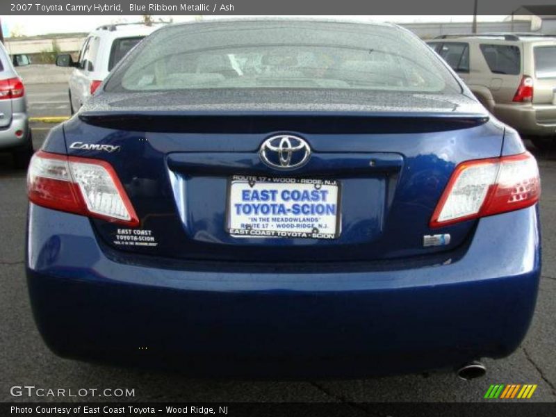 Blue Ribbon Metallic / Ash 2007 Toyota Camry Hybrid