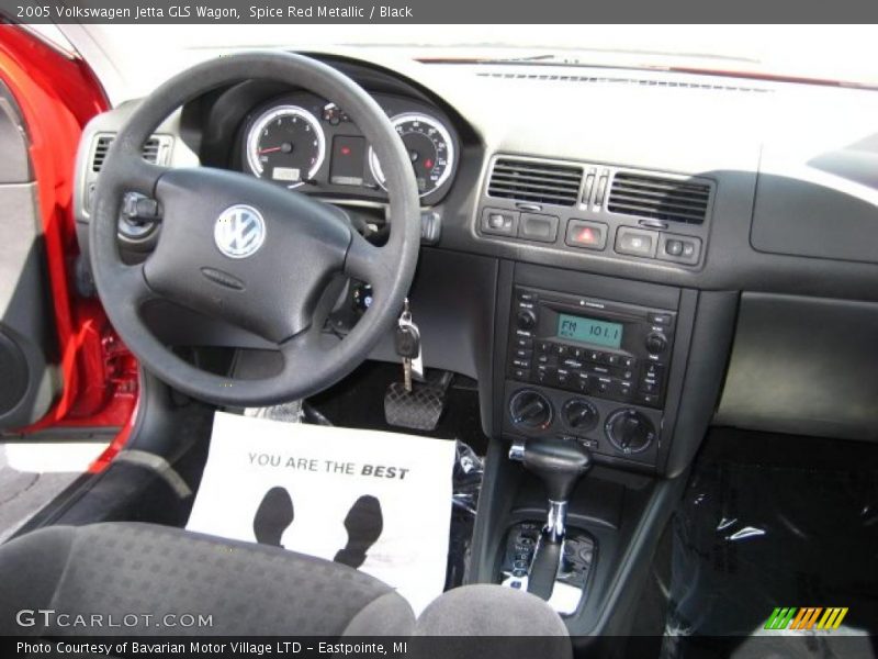 Spice Red Metallic / Black 2005 Volkswagen Jetta GLS Wagon