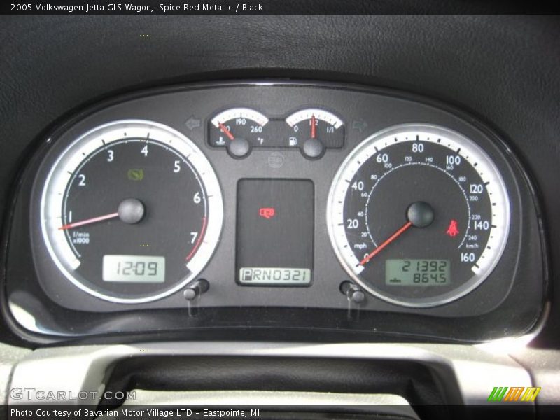 Spice Red Metallic / Black 2005 Volkswagen Jetta GLS Wagon