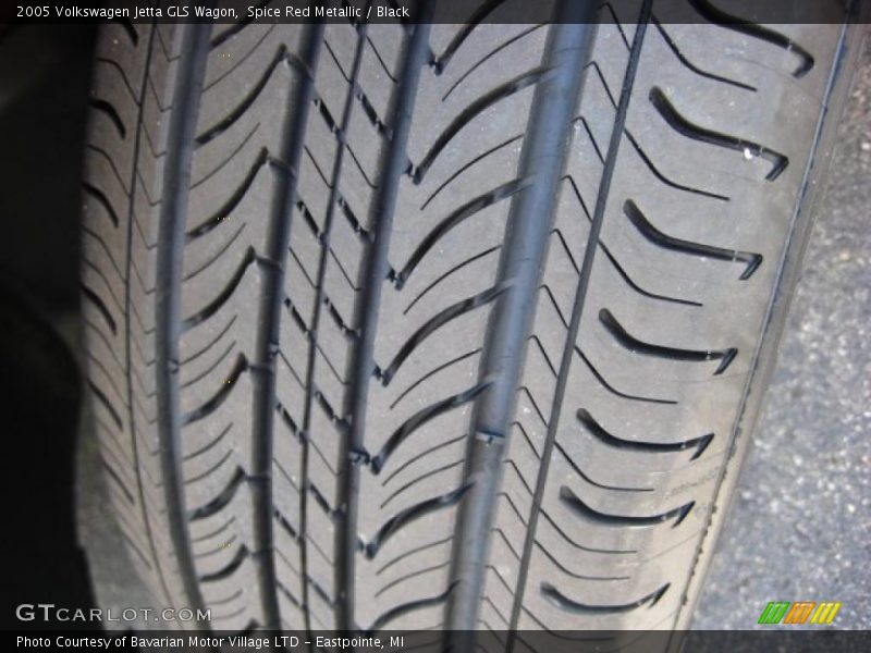 Spice Red Metallic / Black 2005 Volkswagen Jetta GLS Wagon