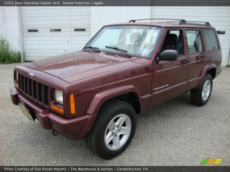 Sienna Pearlcoat / Agate 2001 Jeep Cherokee Classic 4x4